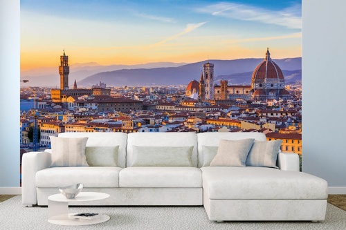 Vlies Fototapete - Florenz, Italien 375 x 250 cm